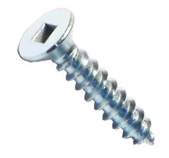 10A X 1 1/4 SQ FLAT SMS ZINC